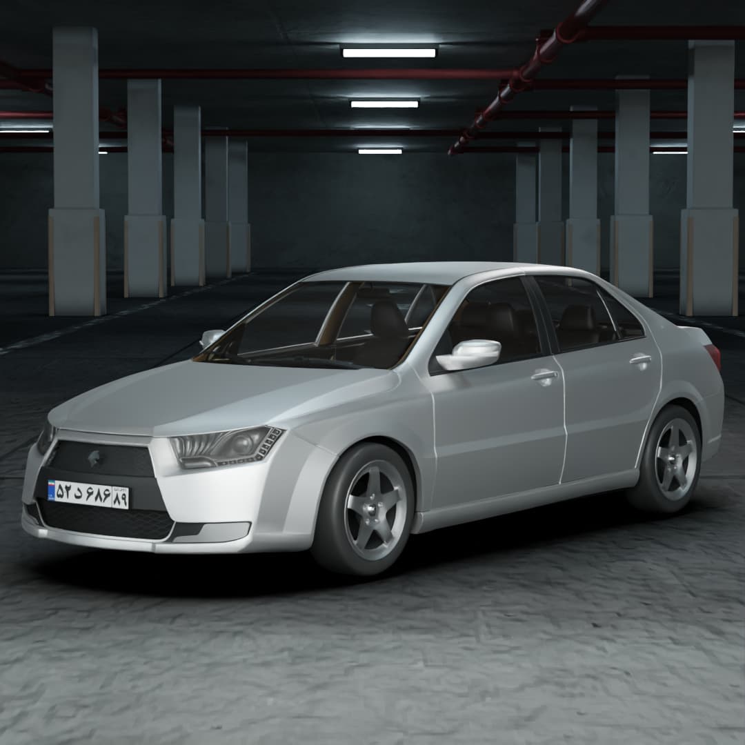 مدل سه بعدی دنا