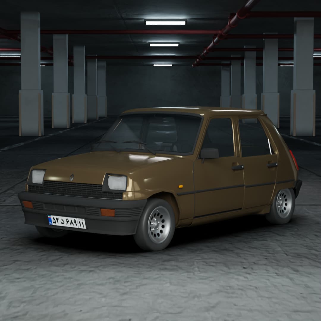 مدل سه بعدی پی کی