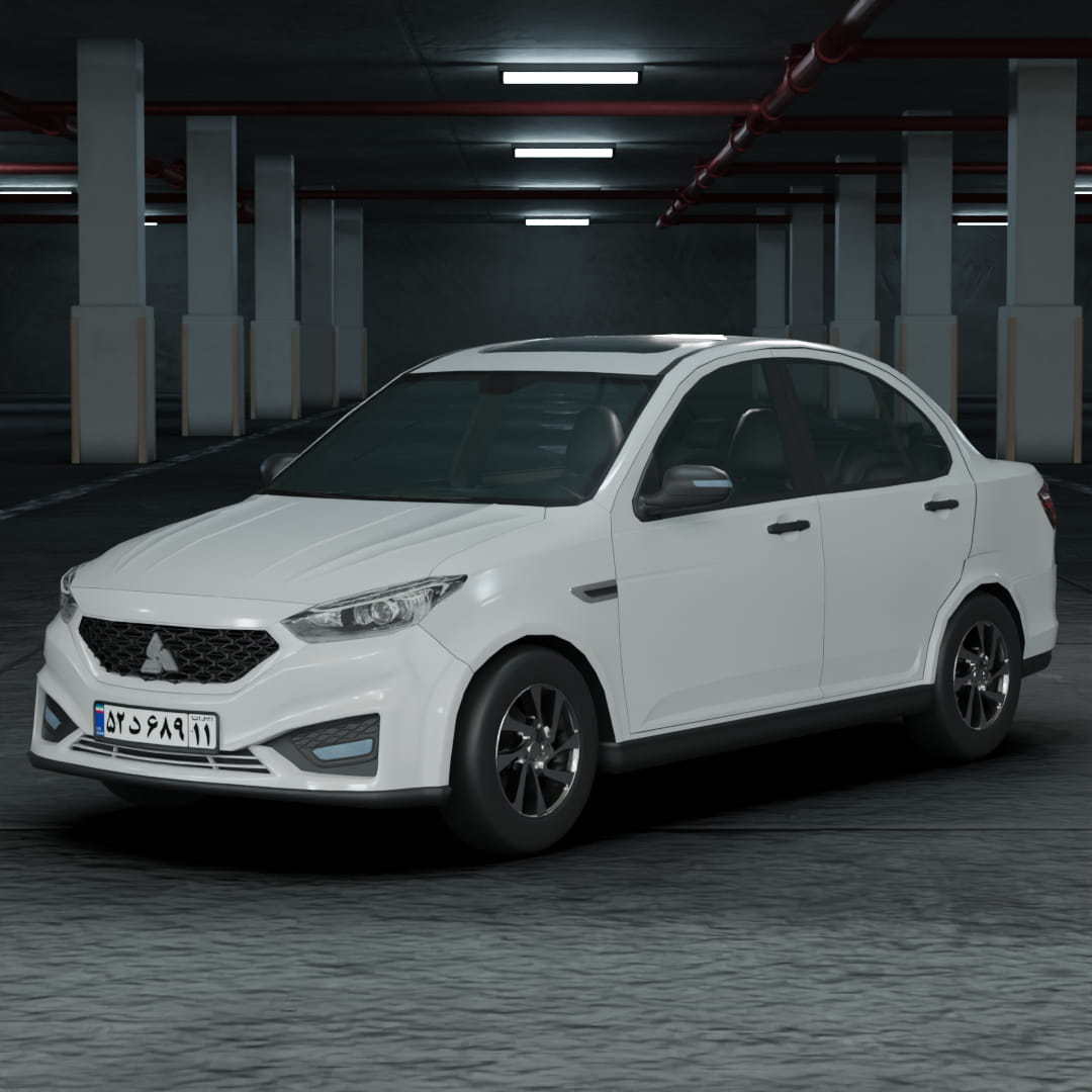 مدل سه بعدی سایپا سهند