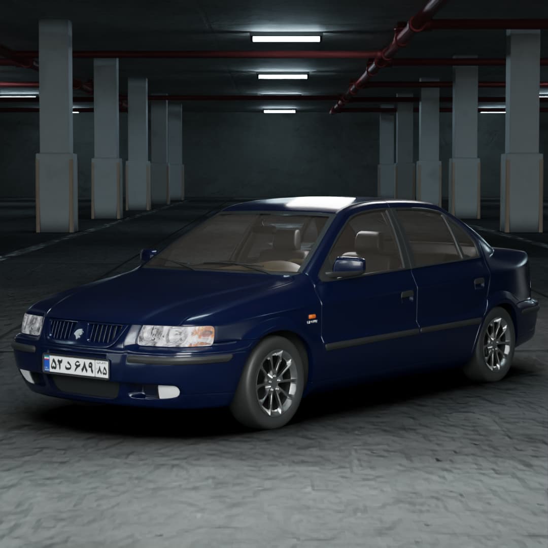 مدل سه بعدی سمند