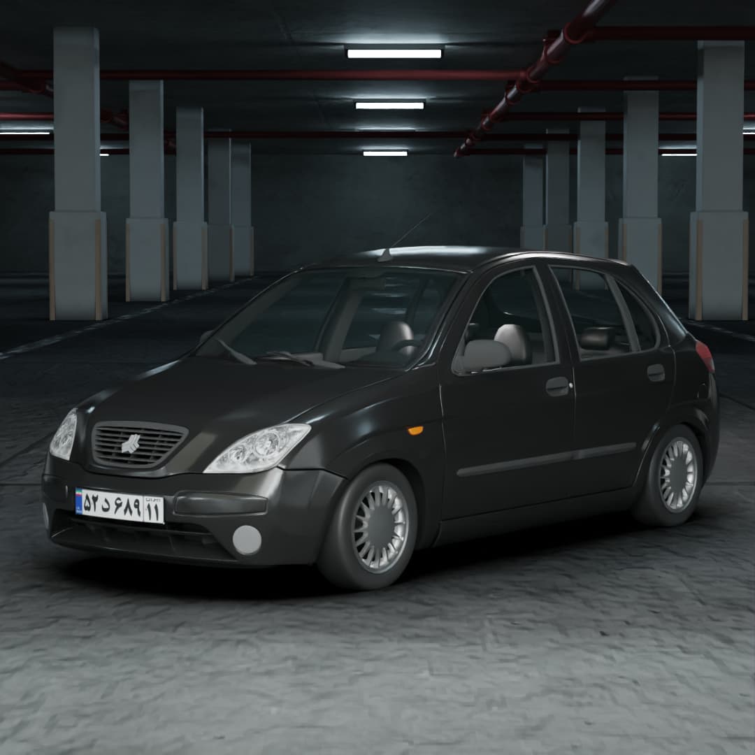 مدل سه بعدی تیبا 2