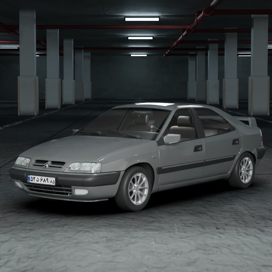 مدل سه بعدی زانتیا